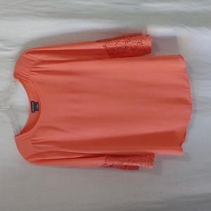 Van Heusen Pink 3/4 Sleeve Blouse